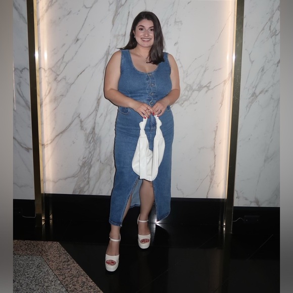 Jean Denim Dress - Picture 3 of 4